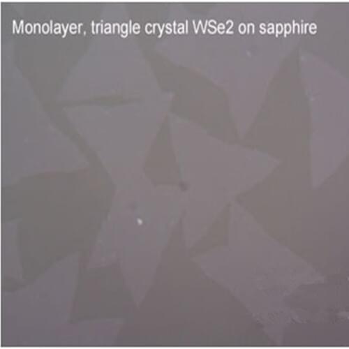 Tungsten Selenide 13: Gold film substrate WSe2