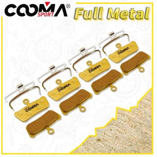 4 Pairs Ultra Bicycle Disc Brake Pads for SRAM G2 Guide Ultimate, RSC, RS, R Avid X0 Trail Elixir Trail, Full Metal