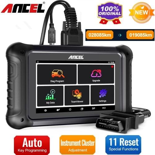 ANCEL DP500 Mileage Correction For Car OBD2 Key Programmer EEPROM Chip Add Keys Change Instrument Cluster Car Key Programming