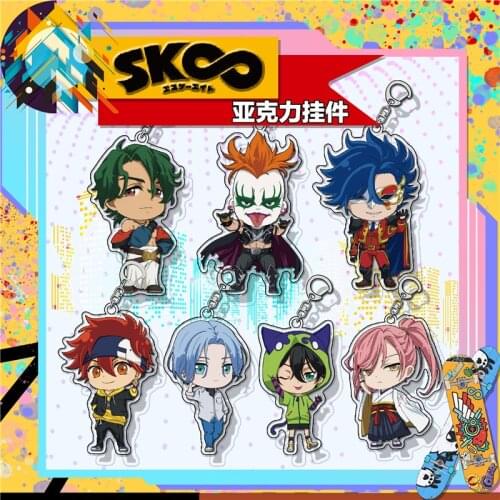 Anime SK8 the Infinity Keychain Reki Kyan Langa Cartoon Props Cosplay Props Accessories