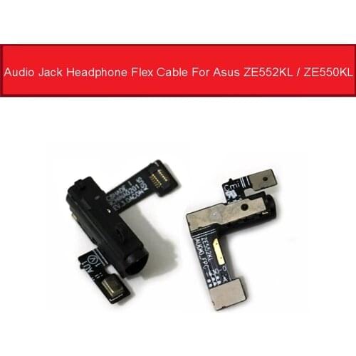 Audio Jack Flex Cable For Asus Zenfone 3 ZE552KL Headphone Jack Flex Cable Earphone Port Module Flex Ribbon Cable Replacement
