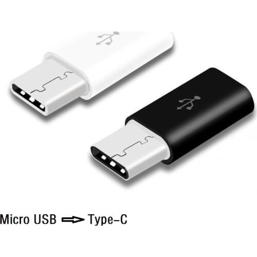 Exquisite Small Micro Usb Male To Type-c Female Microusb To Type C Convenient General Converter Adapter for Huawei Samsung