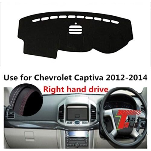 TAIJS Factory Classic Leather Car Dashboard Cover For Chevrolet Captiva 2012 2013 2014 Right hand drive