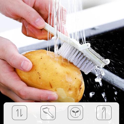 Kitchen Peeler Potato Cucumber Carrot Grater Peeler Vegetables Fruit Peeler With Brush Grater Home Kitchen Gadgets Wholeseal