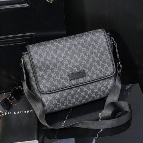 Mens Messenger Bag Luxury Deisgner Handbags Leather Shoulder Crossbody Bags for Men 2021 Business Tote Cluth Bag Sac A Main