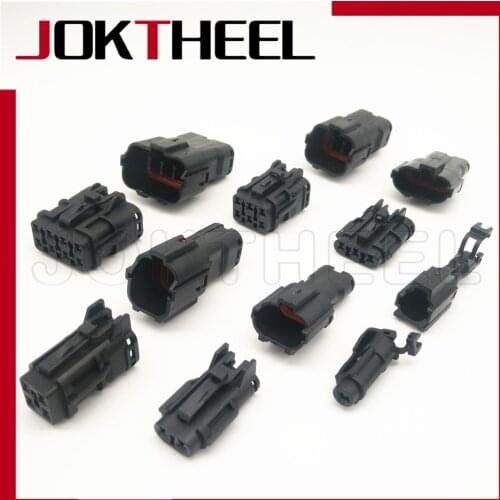 5 sets kit 1P 2P 3P 4P 6P 8P SWP Style 1.8mm Series waterproof male female automotive KET adapt connector Plug