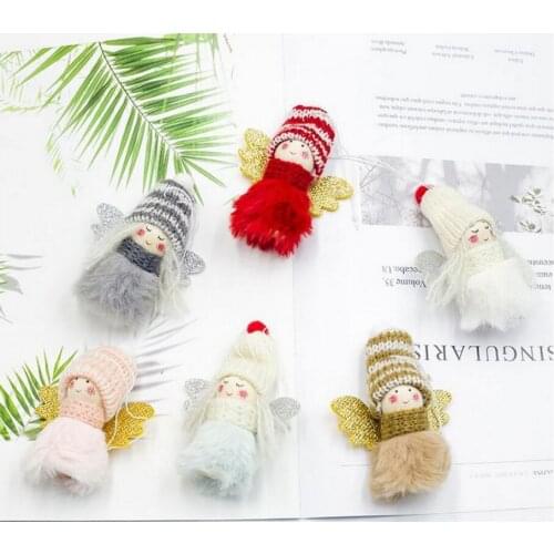 1PCS Hang a Few Dolls Girls angel Toys Long Wig Female Fashion Christmas Gift for child