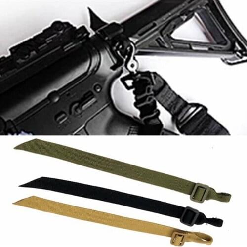Portable Buttstock Sling Mount Strap Loop Adapter Webbing Rifle Attachment Tactical Adjustable Gun Sling Airsoft Sling Tool NEW