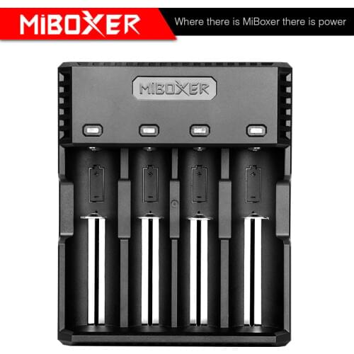 MIBOXER Universal Battery Charger, Speedy Universal Battery Charger for Ni-MH Ni-Cd AA AAA Li-ion LiFePO4 IMR 10440 14500 16340