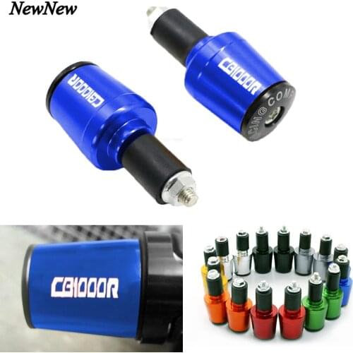 For Honda CB1000R CB1000 R CB 1000 R CB1000RR Motorcycle Accessories 7/8"22MM CNC Handlebar Grips Handle Bar Grip End Cap Plugs