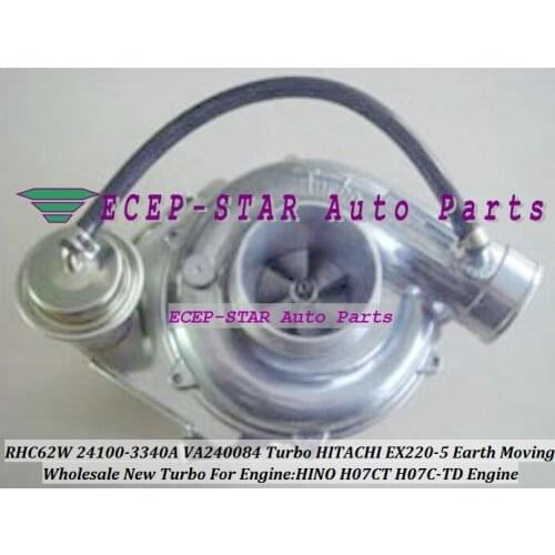 Free Ship RHC62 24100-3340A 24100-3340 VA240084 CXBE CUBE Turbo For Hitachi EX220-5 For HINO Earth Moving H07CT H07C-TD H07CTD
