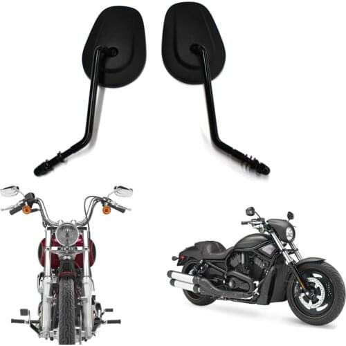 Motorcycle Rear View Side Mirrors For Harley Touring Road King Sportster 883 Dyna Fatboy Softail Bobber Chopper Street Glide