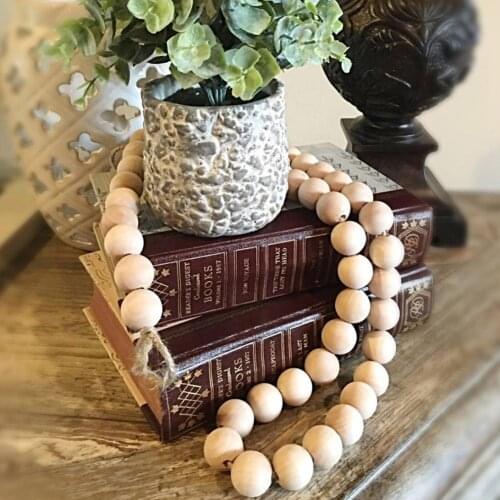 1 Set Loose Wood Beads For DIY Making Wedding Bracelet Necklace Jewelry Crafts With Accessories Round Accessories Pearls T5E8