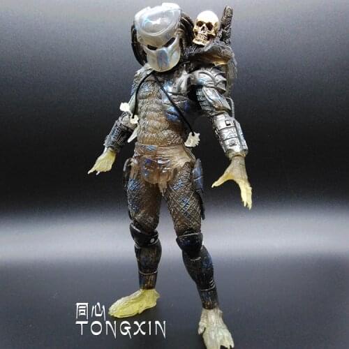 Stealth Edition Predator Alien Ganso Elders Lone Wolf Mask Film Action Figure Model H28