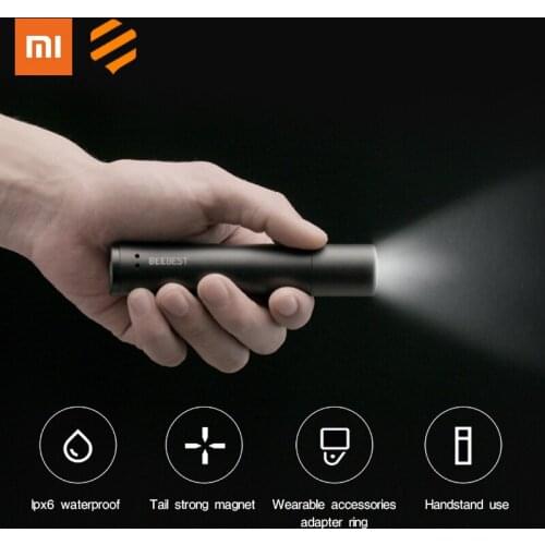 Xiaomi Beebest High Light Zoom Flashlight 1000LM 6 Gear Mode Multi-function Brightness Portable IPX6 Waterproof Camping Light