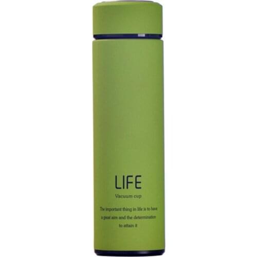 Hot Vacuum Flasks & Thermoses MEN 420ml Stainless Steel Office Water Bottle Travel Vacuum Flask Cup Water Bottles