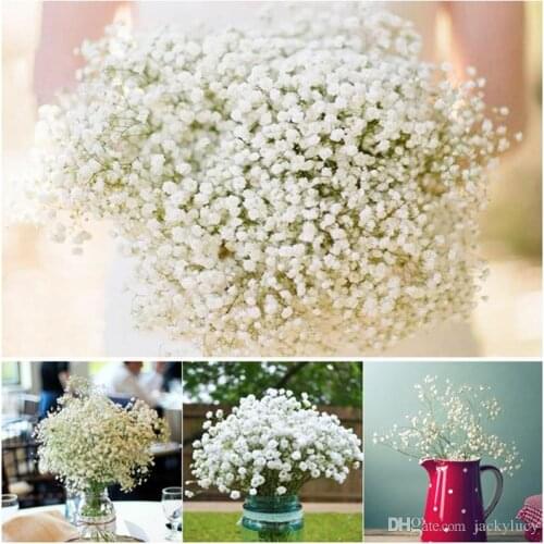 Artificial Flowers Gypsophila silk baby breath Artificial Fake Silk Flowers Plant Home Wedding Decoration for Party