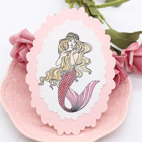 KLJUYP Wonky Ovals Metal Cutting Dies Scrapbook Paper Craft Decoration dies scrapbooking