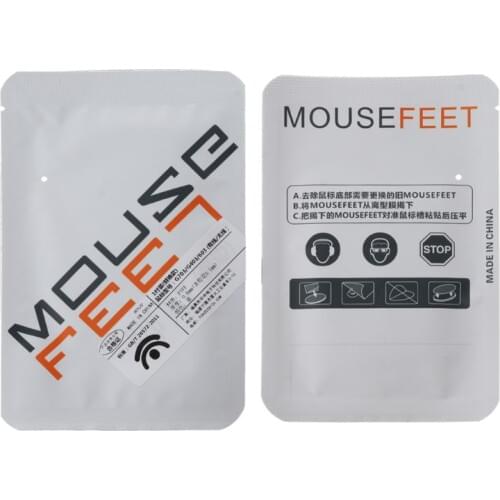 1 Set 0.6mm Curve Edge Mouse Feet Mouse Skates For Logitech G403 G603 G703 Mouse 77HA