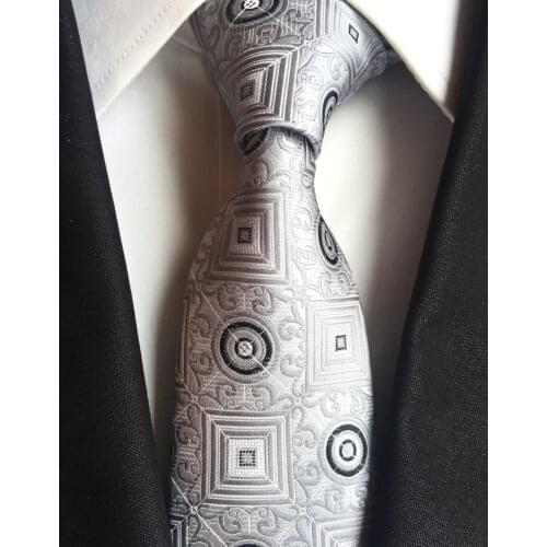 Lingyao NEW 8cm Luxury Formal Tie Unique Designer Cravates for Men (Made of 2400 Stitches Shinny Thread)