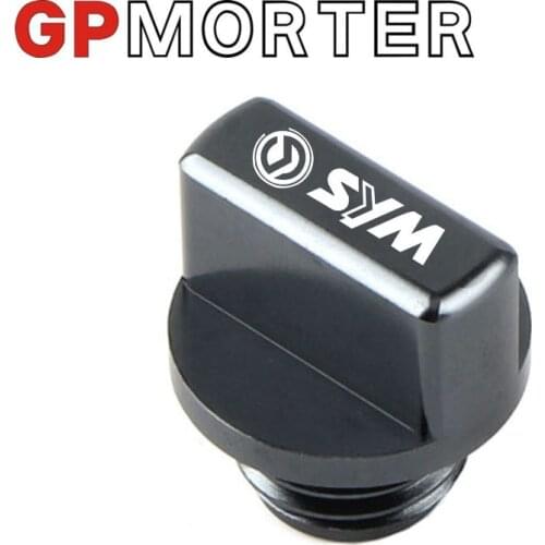 Motorcycle CNC Aluminum Alloy Engine Magnetic Oil Drainer Oil Screw For SYM Maxsym 400i 600i 400 600 T1/T2/T3 250I SB300 SB 300