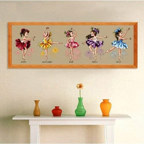 Cross Stitch Set Chinese Cross-stitch Kit Embroidery Needlework Craft Packages Cotton Fabric Floss New Designs Embroidery G115