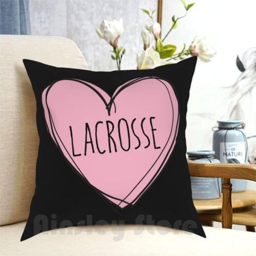 Pillow Case Printed Home Soft DIY Pillow cover Lax Sorority Fraternity University College Funny Frat Pink Preppy Student