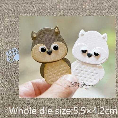 New Design Craft Metal die cuts Cutting Die lovely owl decoration scrapbooking Album Paper Card Craft Embossing die cuts