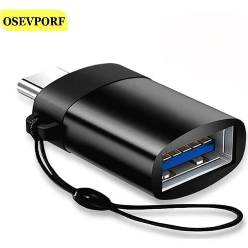 OSEVPORF USB Type C OTG Adapter Micro USB C Male to USB 3.0 Female Cable Converters for Macbook Pro iPad Mouse USB OTG Adapter