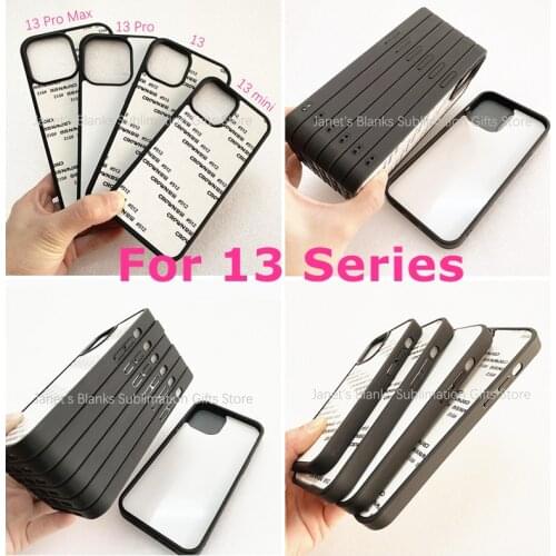 Full Matte TPU Sublimation Blanks Case For iPhone12 ProMax XS XR 7Plus SE2011 Rubber Soft Cover With DIY Aluminum Plate Inserts