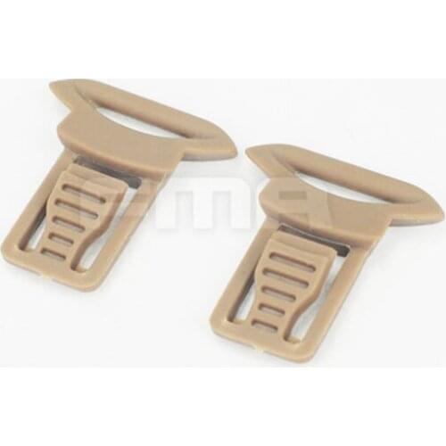FMA Tactical Helmet Goggle Strap Clips 15mm Width Fixed Helmet Rail Mount