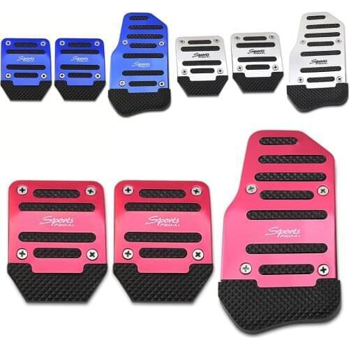 Universal aluminum non-slip car pedal for yeti volkswagen bmw e46 jeep wrangler jk toyota corolla bmw dodge ram 1500 mustang