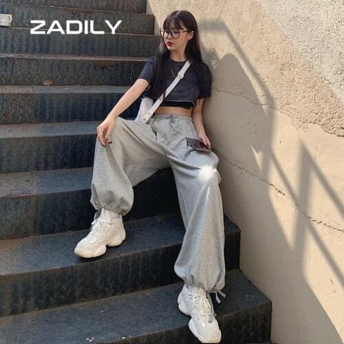 Женские брюки с высокой талией Zadily China At AliExpress