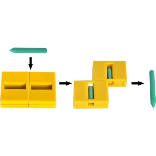 1 Set Broken Pencil Restore Magic Trick Pencil To Be Reverted Magic Tricks Close Up Gimmick for Children Kids Gift Classic Toys