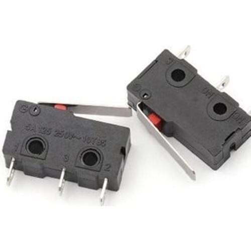 10pcs Limit Switch 3 Pin N/O N/C 5A 250VAC KW11-3Z Mini Micro Mouse Switch