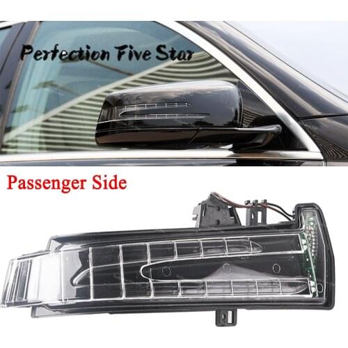 2129067501 Door Mirror Turn Signal Indicator Light Lamp Right For Mercedes-Benz W204 W212 W221 E350 GLK350 S450 E300 E550 GLK350