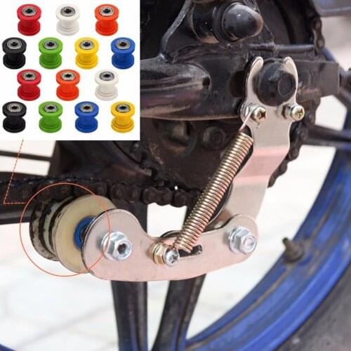 8mm Universal Motorcycle ATV Chain Pulley Roller Silder Tensioner Wheel Guide