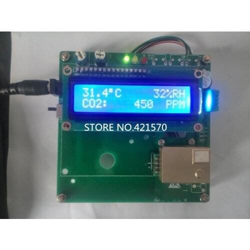 Free shipping MINI module NDIR infrared co2 sensor for co2 monitor controllers CO2 detector UART / PWM output