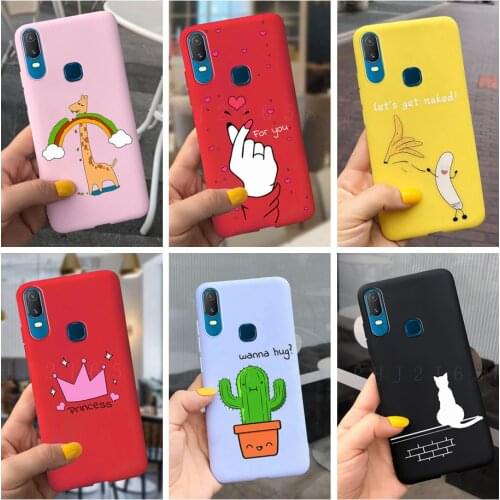 For Vivo Y11 (2019) Case Vivo 1906 Cute Cartoon Soft Slim Fundas Phone Cases For Vivo Y11 Bumper 6.35'' Shell For Vivo Y 11 2019