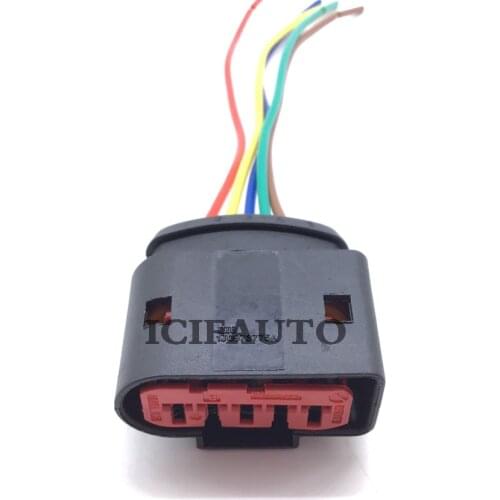 Mass Air Flow MAF Meter Sensor Plug Pigtail Connector For Audi A4 A6 VW Caddy Passat Polo LT Seat Cordoba Ibiza 1.9 2.5 Tdi