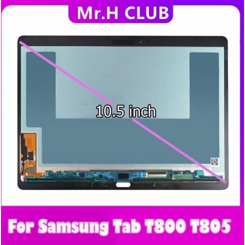 For Samsung Galaxy Tab S T800 T805 SM-T800 SM-T805 T807 LCD Display Touch Screen Digitizer Assemble For Samsung T800 Display