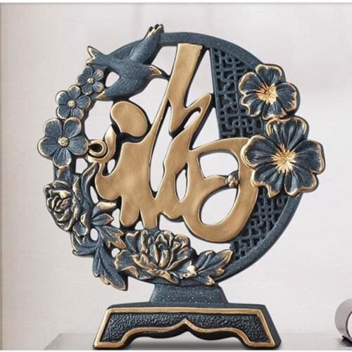 Home art, wedding decoration gifts, European modern auspicious crafts, office table decoration