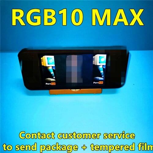RGB10 Max Retro Game Console 5-inch IPS Screen RK3326 Chip Handheld Double Joystick Wifi Module Video Game Player PS1 rgb10
