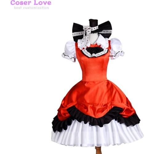 Zettai Meikyuu Grimm: Nanatsu no Kagi to Rakuen no Otome Henrietta Grimm dress Cosplay Costume Halloween Christmas Costume
