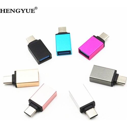 USB-C Type-C To USB OTG Mini Adapter 3.0 Converte For Samsung Galaxy Note8 High Speed certified Cell Phone Accessories Charger