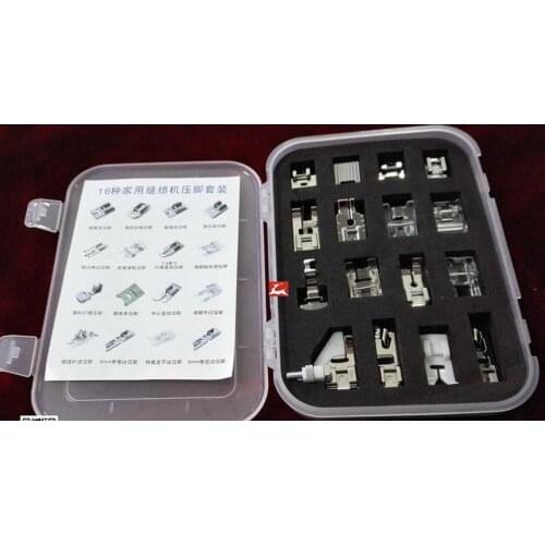 50set 14/16 Domestic Snap Presser Foot Set 7311 Guide rod sport toy