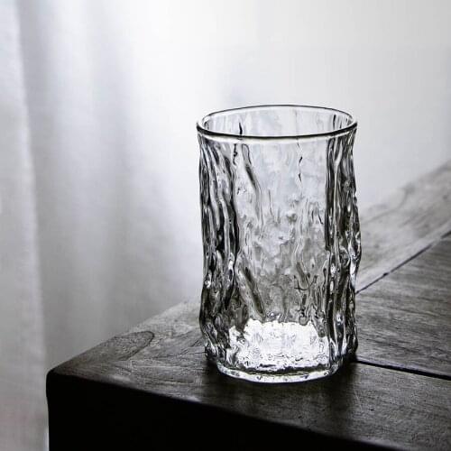 Simple Glass Cup Wine Bar Whiskey Tree Pattern Glass Barware Espresso Glass Cup Wine Glass Set Tazza Drinking Glasses BI50GC