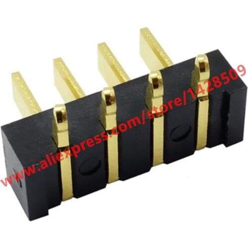 10pcs 2.5mm Pitch 5A High Current Battery Connector 4P Male Interface Battery Holder For Intelligent Door Lock/Sweeper