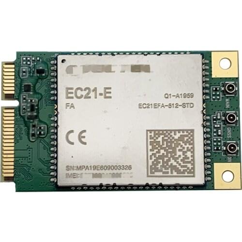 In stock! EC21-E minipcie EC21EFA-MINIPCIE 4G LTE-A Cat 1 module for EMEA/Thailand/India LTE-FDD WCDMA GSM/EDGE GNSS No fake