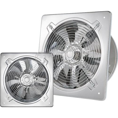 10 inch 220V High Speed Exhaust Fan Toilet Kitchen Bathroom Window Industrial Extractor Ventilation Fan